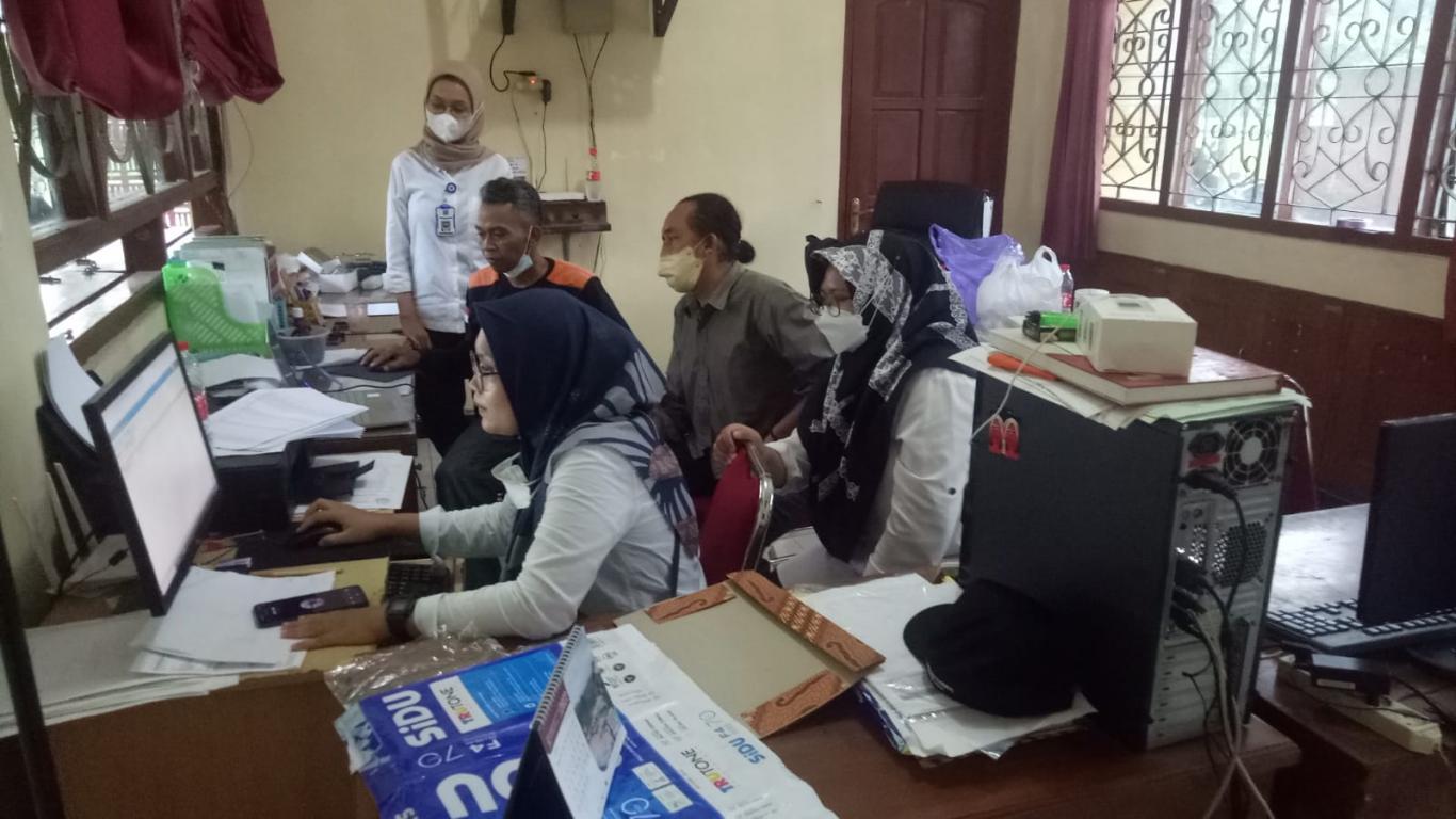 PENDAMPINGAN SID OLEH DINAS PMK DAN KOMINFO SLEMAN