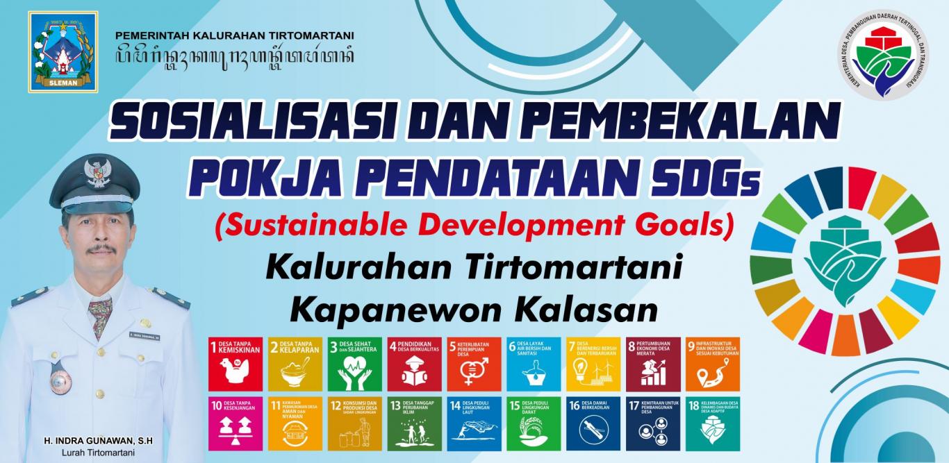 SOSIALISASI DAN BIMTEK RELAWAN POKJA SDGs