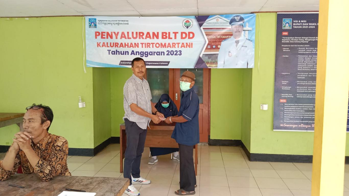PENYALURAN BLTDD APRIL 2023