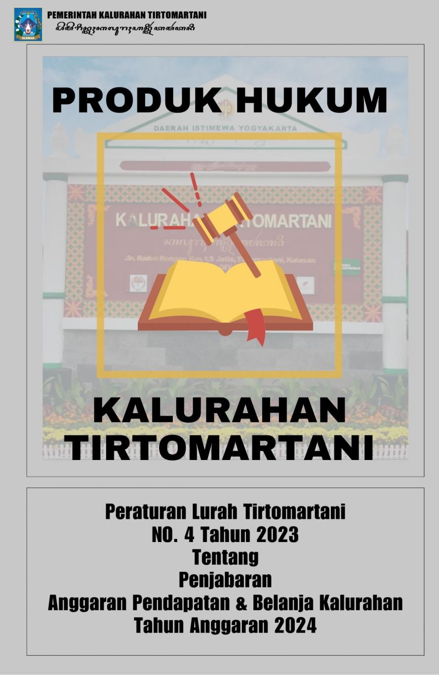 PerLur Penjabaran APBKAL TA 2024