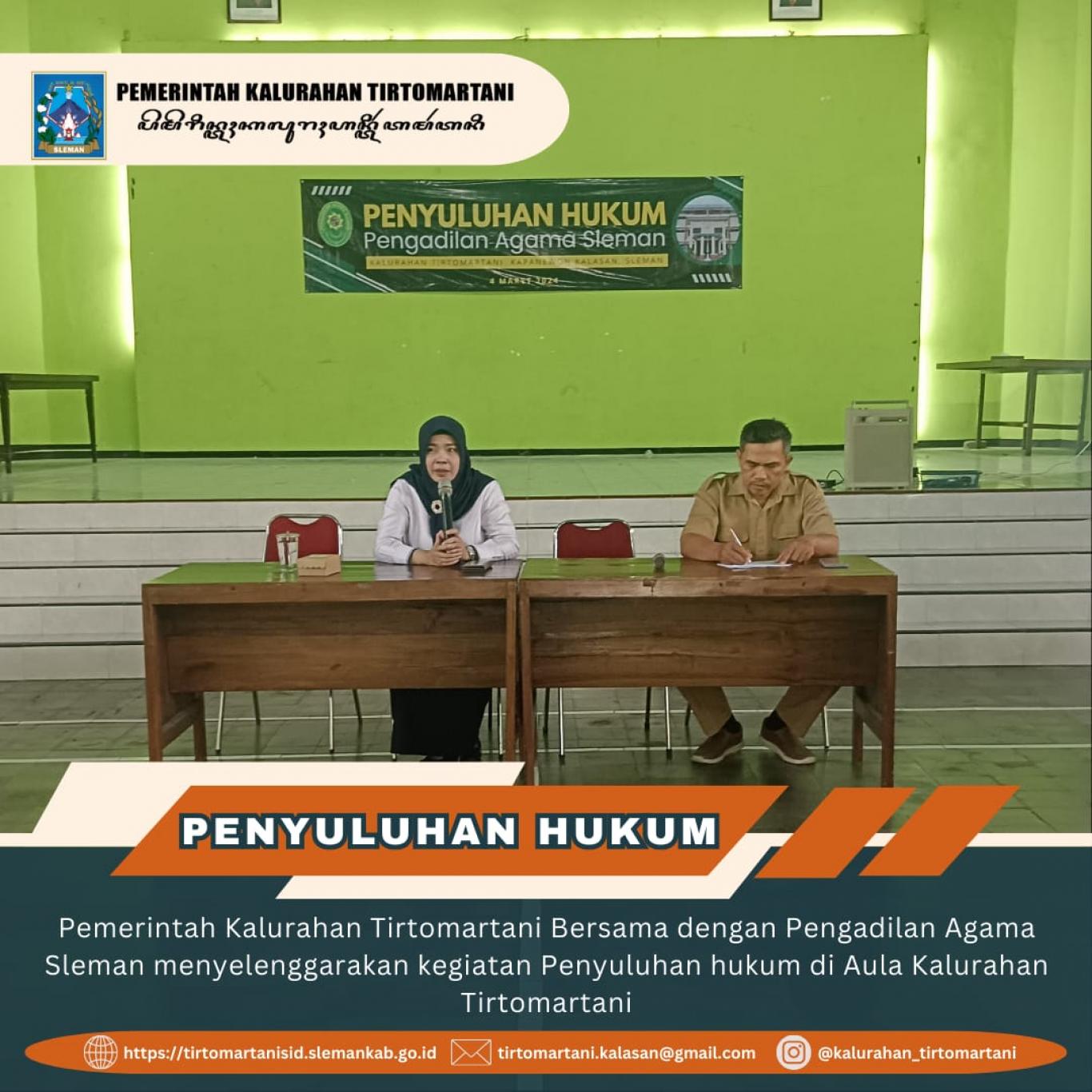 Penyuluhan Hukum oleh Pengadilan Agama Sleman